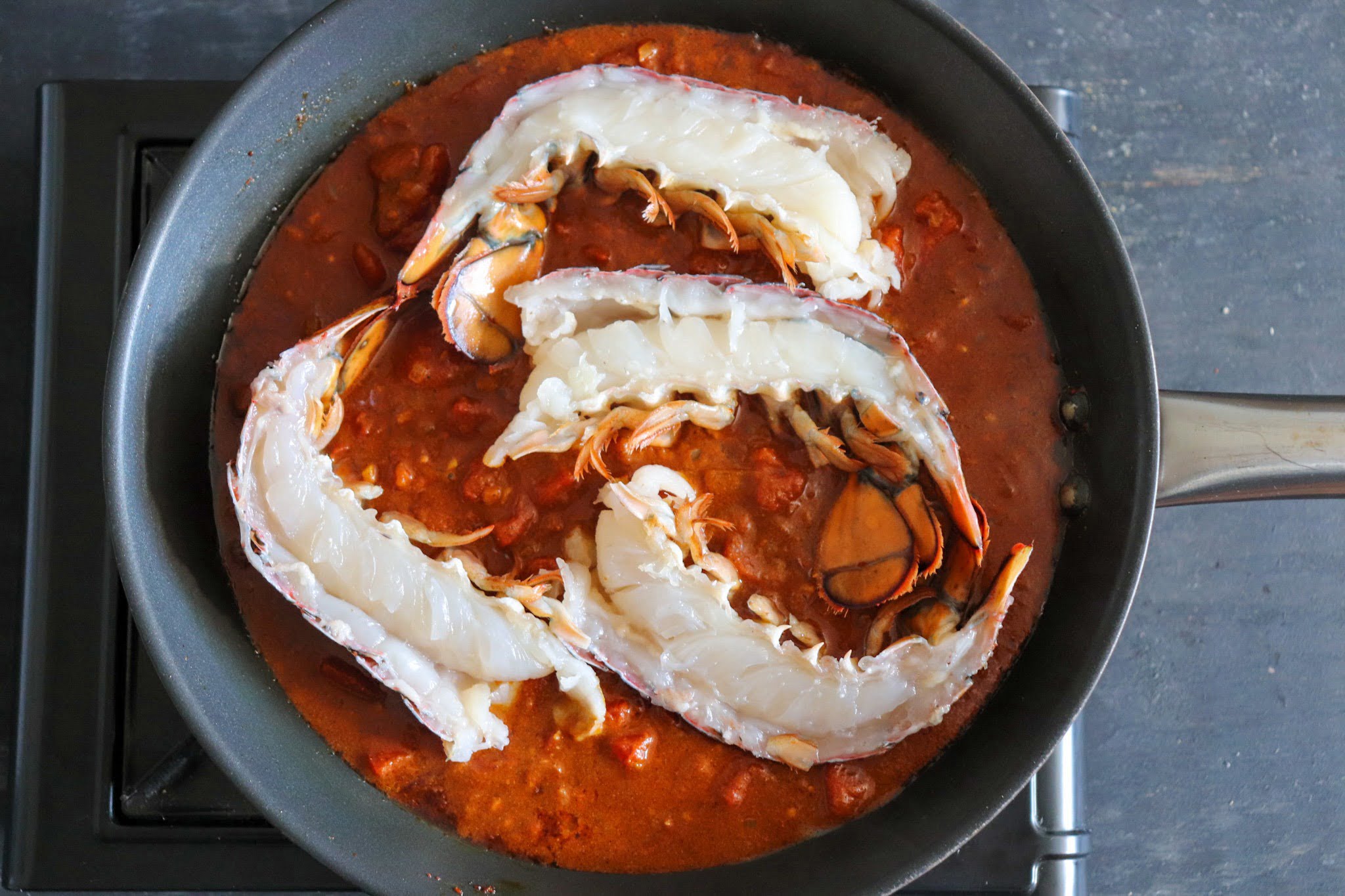 Masala Lobster Tails with Coconut Rice Mazzetta Company The worlds finest frozen seafood